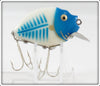 Heddon Bone Blue Head Blue Shore Punkinseed Spook In Box