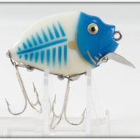 Heddon Bone Blue Head Blue Shore Punkinseed Spook In Box