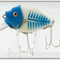 Heddon Bone Blue Head Blue Shore Punkinseed Spook In Box