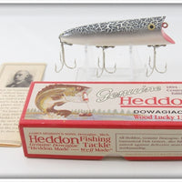 Heddon Green Crackleback Centennial Edition Lucky 13 Lure In Box