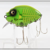 Heddon Clear Green Shore Punkinseed Spook 2nd In Box