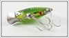 Heddon Clear Green Shore Punkinseed Spook 2nd In Box