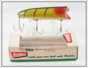 Vintage Heddon Perch Original Wood Lucky 13 Lure In Box