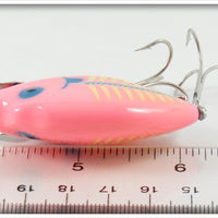 Heddon Pink White Blue Gill Punkinseed Spook 2nd In Box