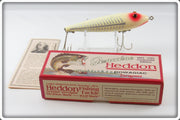 Heddon White Shore Centennial Edition Zaragossa Lure In Box