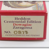 Heddon White Shore Centennial Edition Zaragossa In Box