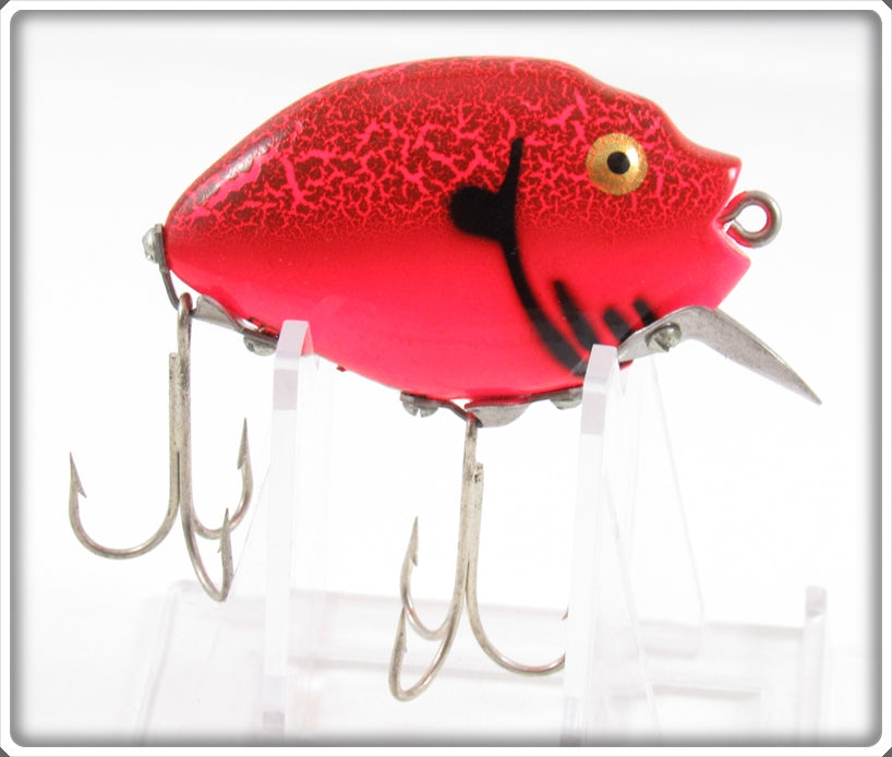 Vintage Heddon Red Crayfish Punkinseed Spook Lure 9630 CBO