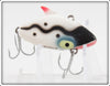 Heddon WSL White With Black Snake Line Super Sonic Lure