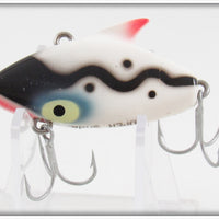 Heddon WSL White With Black Snake Line Super Sonic