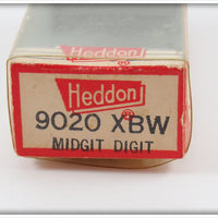 Heddon Black Shore Midgit Digit In Box