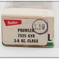 Heddon GYR Green Yellow Red Prowler In Box