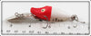 Heddon Red Head White Midget Deep Diver Runt In Box