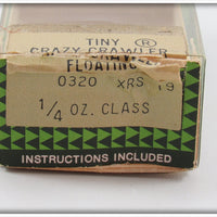 Heddon Silver Shore & BWH Tiny Crazy Crawler Pair With One Box