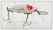 Vintage Heddon White Shore Midget Do Deeper River Runt Lure