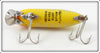 Heddon Yellow Shore River Runt Spook Floater