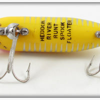 Heddon Yellow Shore River Runt Spook Floater