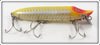 Vintage Heddon Yellow Shore Vamp Spook Lure