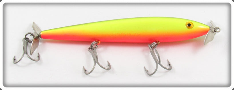 Vintage Cotton Cordell Chartreuse Black Back Boy Howdy Lure