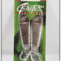 Cotton Cordell Chrome C.C. Spoon Pair On Card