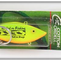 Cotton Cordell Hooked On Fishing Not On Drugs Keychain On Card