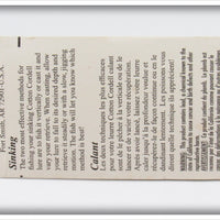 Cotton Cordell Hooked On Fishing Not On Drugs Keychain On Card