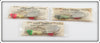 Erie Dearie Sensational Walleye Killer Lot Of Three In Packages