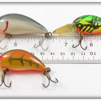 Bomber Perch, Crawdad & Silver Scale Model A Lot Of Three