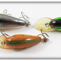 Bomber Perch, Crawdad & Silver Scale Model A Lot Of Three