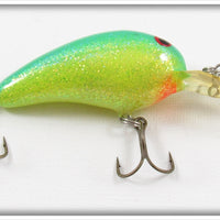 Norman Glitter Chartreuse & Blue Big N Lure