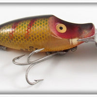 Vintage Heddon Perch Midget Go Deeper River Runt Lure