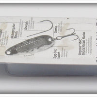 Blue Fox Holographic Flash Rainbow Trout Spinner On Card