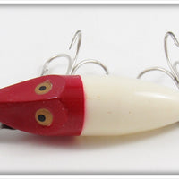 Heddon Red Head White River Runt In Box