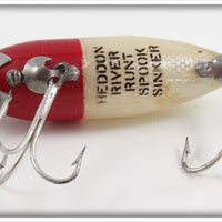 Heddon Red Head White River Runt In Box