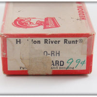Heddon Red Head White River Runt In Box