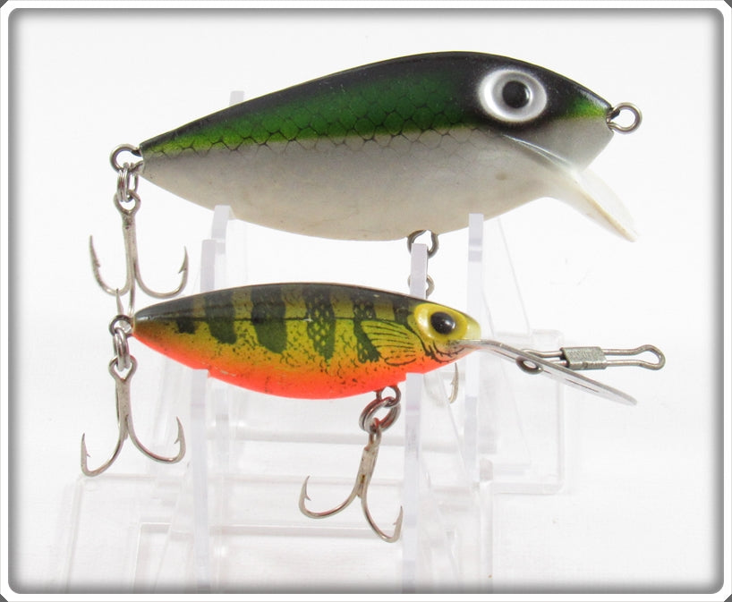Storm Natural Perch Hot N Tot & Green Scale Thin Fin Pair