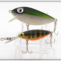 Storm Natural Perch Hot N Tot & Green Scale Thin Fin Pair