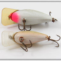 Rebel Silver Wee R & Gold Teeny R Pair