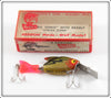 Vintage Heddon Perch Firetail Sonic Lure In Box