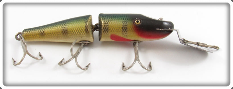 Vintage Creek Chub Perch Deep Diving Jointed Pikie Lure