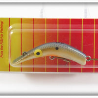 Lazy Ike Pradco Silver Scale Ike Lure On Card
