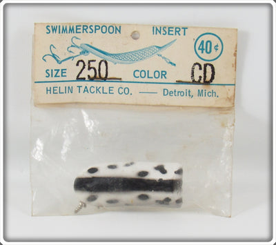 Vintage Helin Coach Dog Swimmerspoon Insert In Package