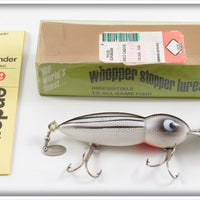 Vintage Whopper Stopper Gray Scale Hellbender Lure In Box