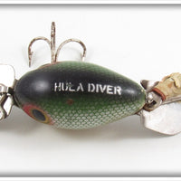 Arbogast Green Scale Hula Diver