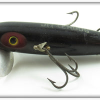 Arbogast Black Wooden Musky Jitterbug