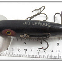 Arbogast Black Wooden Musky Jitterbug