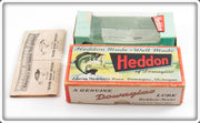 Heddon Yellow Shore & Black Shore Chugger Empty Box Pair