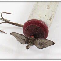 Folk Art Red & White Woodpecker