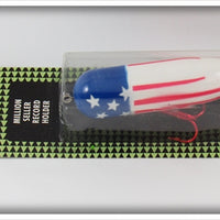 Heddon Pradco Star Spangled Banner Magnum Torpedo Lure On Card