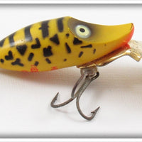 Vintage Heddon Yellow Coachdog Tiny Deep Dive Runt Lure