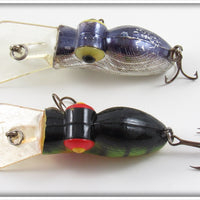 Rabble Rouser Sun Perch Rouster & Purple Silver Roo-Tur Pair